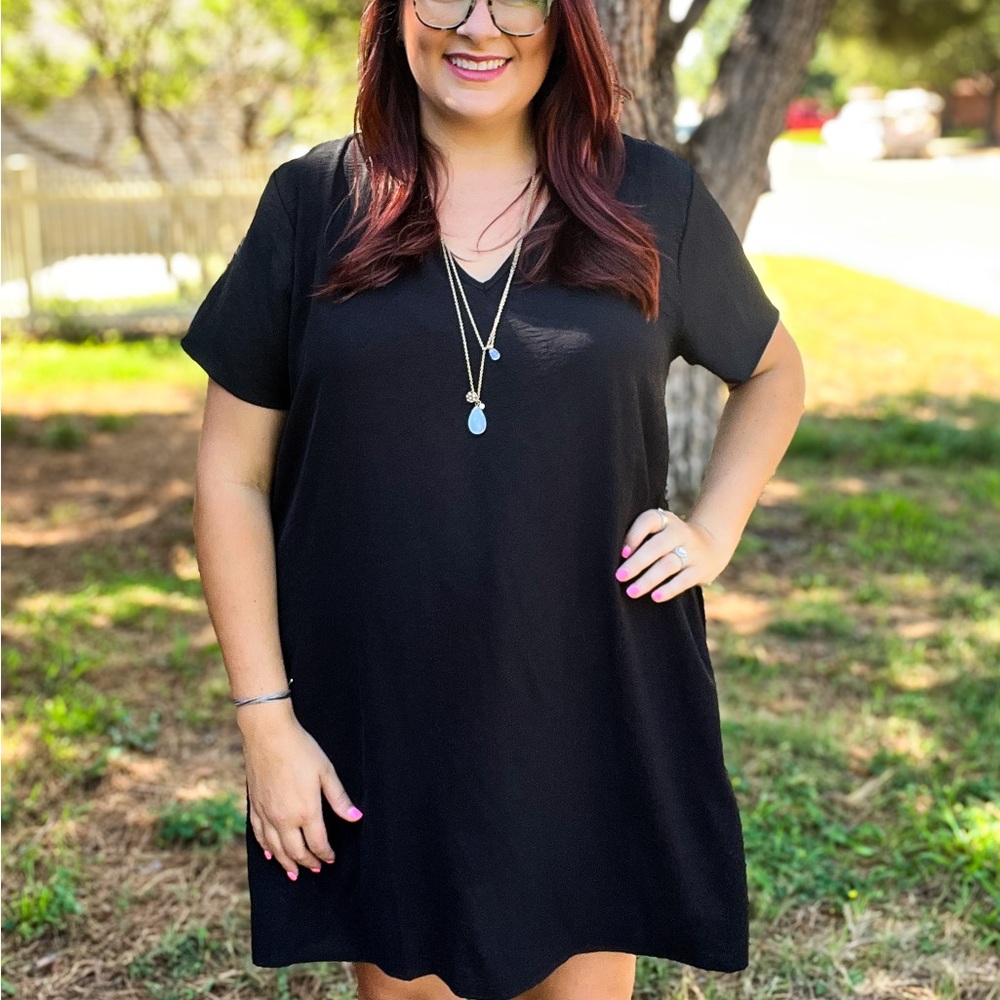 Mittoshop Black Midi Dress